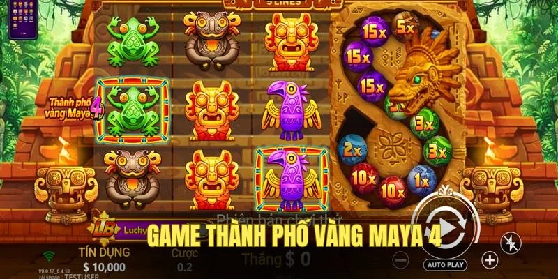 Chơi ngay Thành Phố Vàng Maya 4