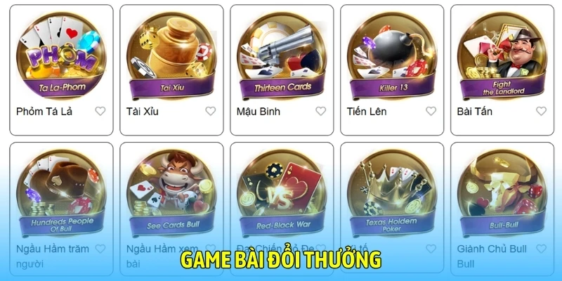 Game bài đổi thưởng