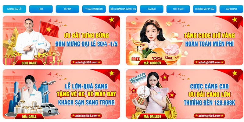 Nền tảng cung cấp nhiều chương trình ưu đãi tuyệt vời